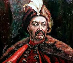 Ukainian Cossack leader Bogdan Khmelnitsky