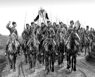 Guard Cossacks of the Napoleonic wars