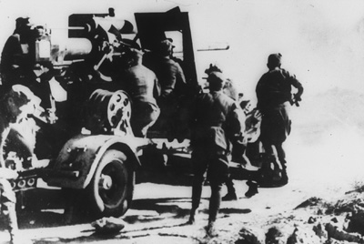 DAK 8.8cm FlaK36 Gun