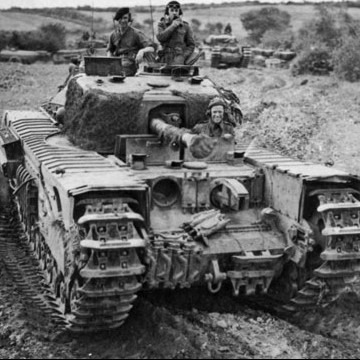 Churchills in Normandy