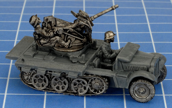 Assembling the Sd Kfz 10/4