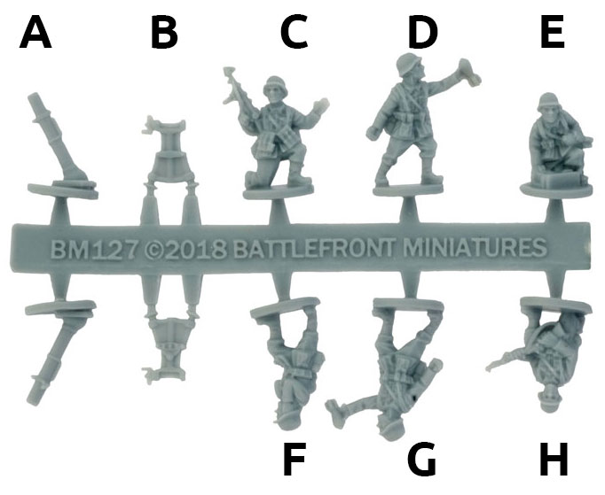 Assembling the 8cm Mortar Platoon (GE760)