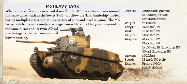 M6 Heavy Tank Platoon Wildcard Unit