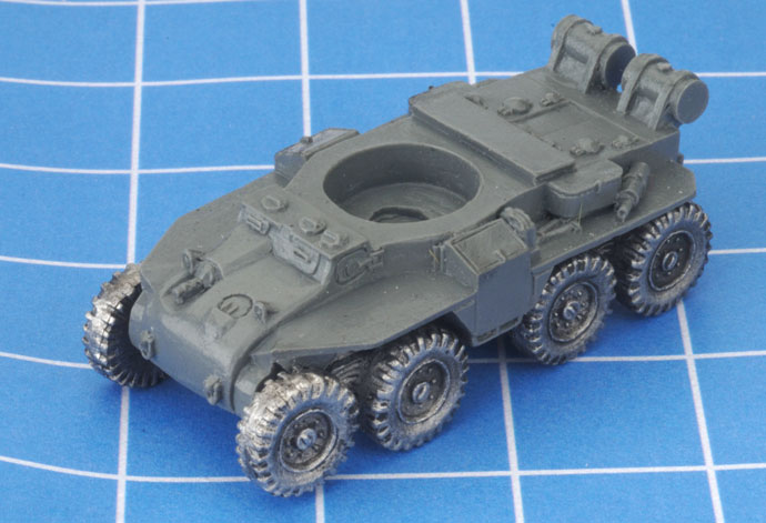 Assembling Boarhound Armoured Car Troop