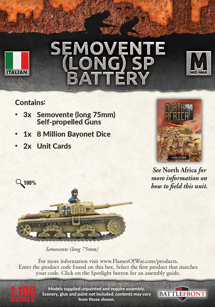 Semovente (Long) SP Battery (IBX22)