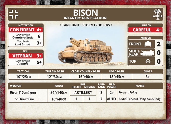15cm Bison Infantry Gun Platoon (GBX186)