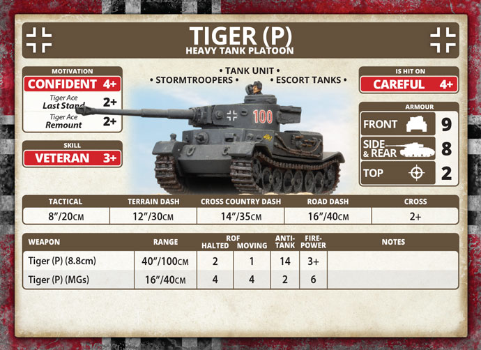 Using the Tiger (P) in North Africa