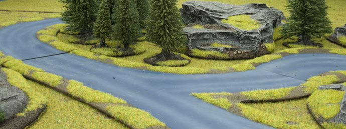 Battlefield in a Box - River Expansion: Fork River Section (BB512)