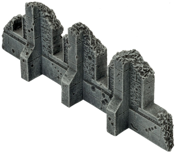 Battlefield in a Box - Gothic Runied Walls (BB519)