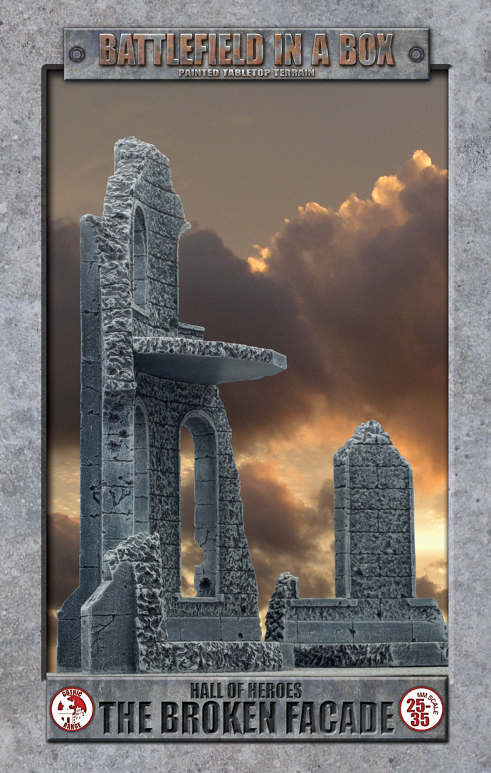 Battlefield in a Box Hall Of Heroes: The Broken Facade (BB525)