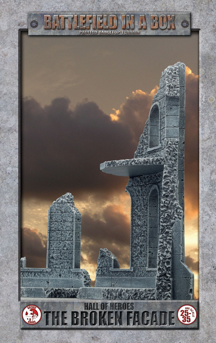 Battlefield in a Box Hall Of Heroes: The Broken Facade (BB525)