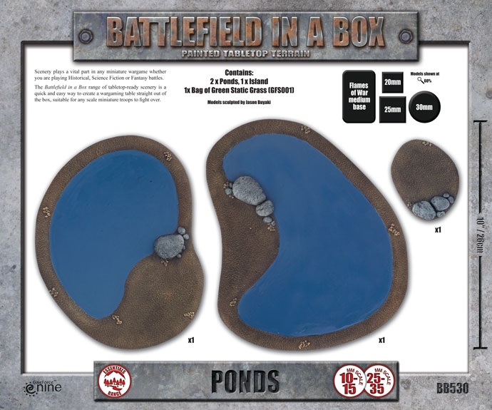 Battlefield in a Box: Ponds (BB530)