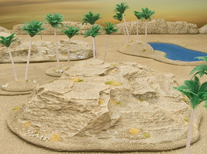Battlefield in a Box: Extra Large Desert Hill (BB534)