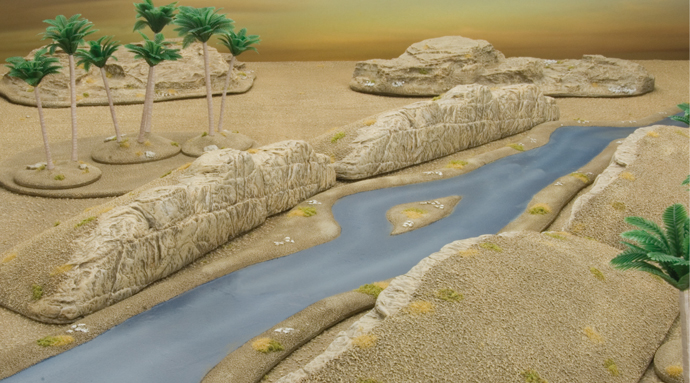 Battlefield in a Box: Desert Escarpments (BB535)
