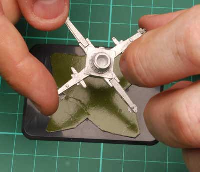Once the card spacer is in place you can position the trail