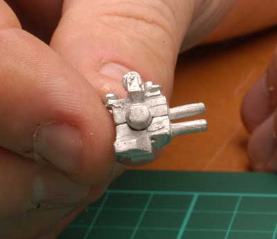 Glueing the gun together