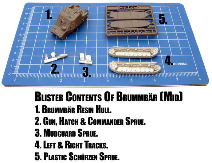 Blister Contents of Brummb&auml;r (Mid) (GE129)