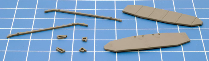 The cleaned up sch&uuml;rzen parts