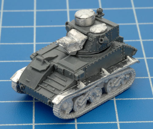 The completed Light Tank Mk VI B