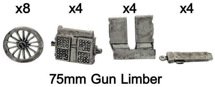 The 75mm gun Limber