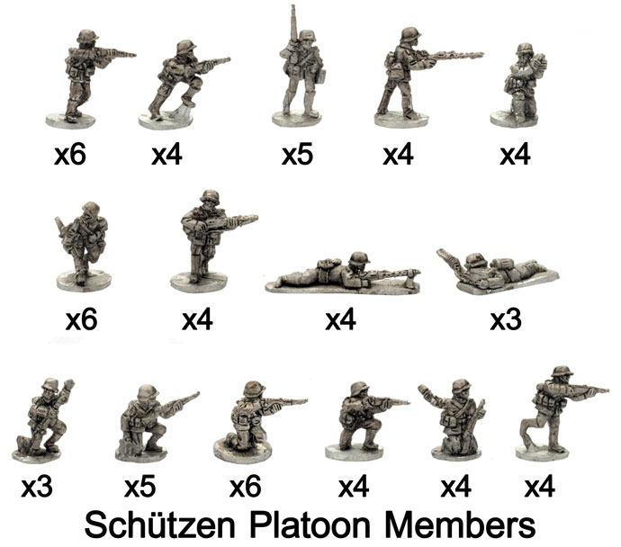 Sch&uuml;tzen Platoon Members
