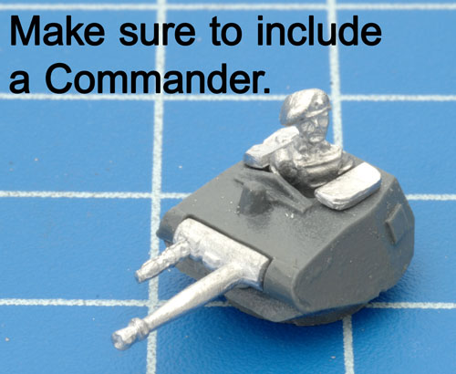 Adding the Commander