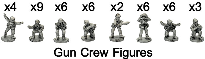 Gun Crew Figures