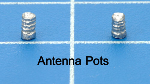 The antenna pots