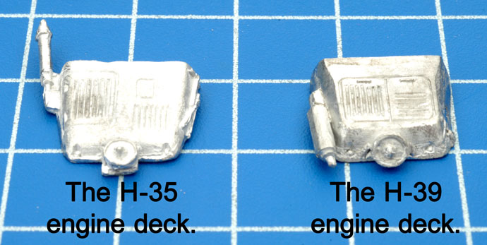 The H-35 & H-39 engine decks