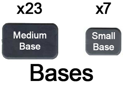 Bases included in the box set