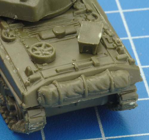 Assembling The Plastic Sherman V