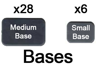 Bases included in the box set