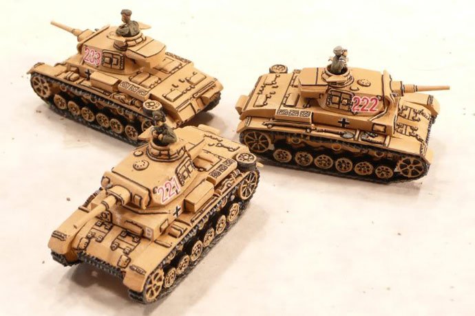 Panzer III H Platoon