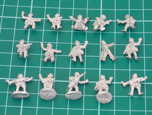 Miniatures used