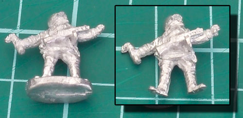 Remove the minatures from the cast on bases
