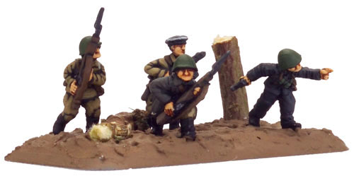 Naval Infantry team