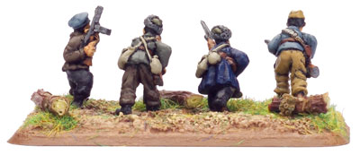 Soviet Partisan Rifle team