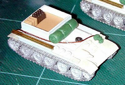 Completed TT-34 before painting