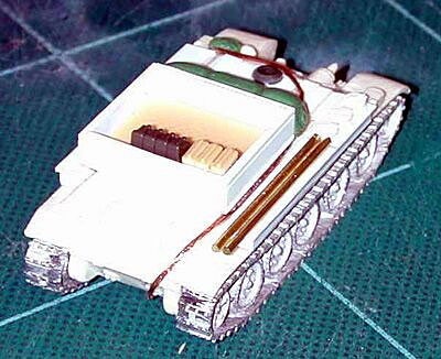 Completed TT-34 before painting
