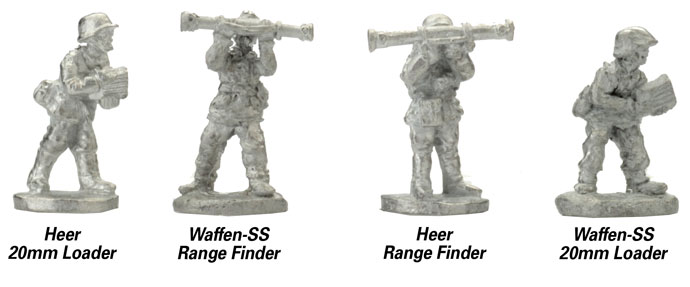 Heer and Waffen-SS minitures