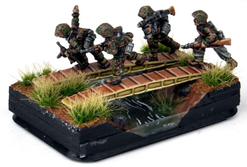 Runner-up Best Infantry Team: Bruce Oberst