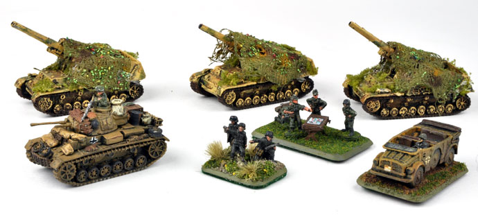 Leonard Heid's German Armoured Artillery Battery