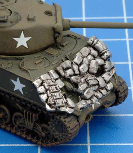 Added Protection: Using the Sherman Improvised Armor