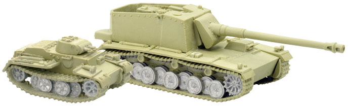 Panzer I F and Dicker Max (for Mid-war Monsters)