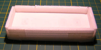 Smaller wall section mould