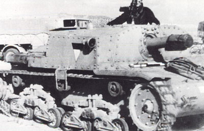 A semovente of the V Battalion attached to the Ariete Armoured Division.