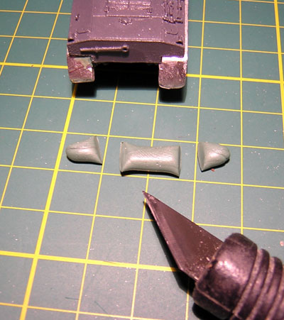 Step 2 Canvas roll