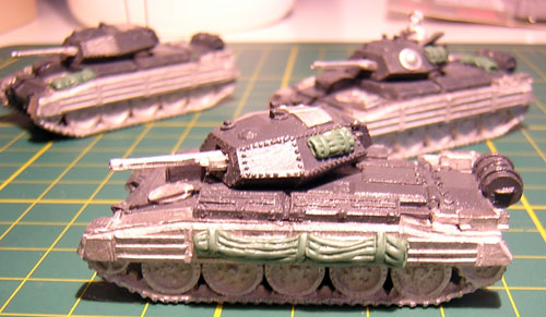 Crusader with stowage
