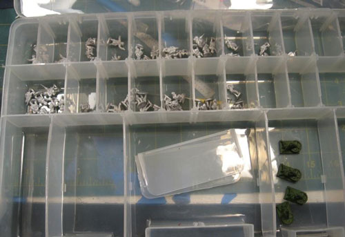 ...and sorted into units