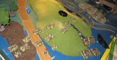 The Strelkovy deploy before the battle